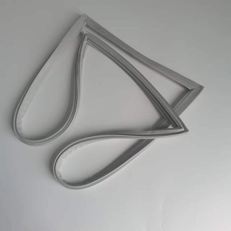 帮客材配拆机原装P0970100401 P0970100400双鹿伊莱克斯EQE4509GD冷冻左/右门门封高清大图