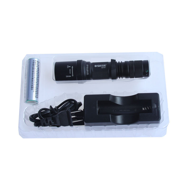 世达(SATA) SA90747高性能调焦强光充电式手电