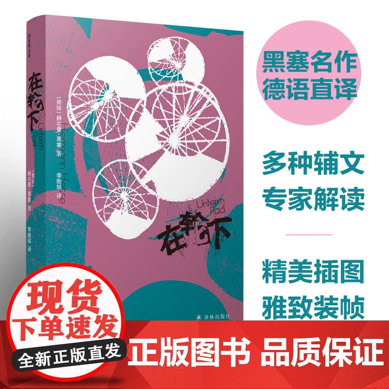 黑塞作品:在轮下 诺贝尔文学奖得主黑塞代表作品 天才少年陨落引起无数青少年共鸣引发对于教育制度的反思外国经典小说译林出版高清大图