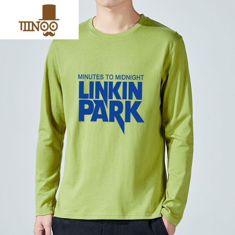 YANXU2023秋季韩版男装长袖圆领宽松t恤打底衫男士白色秋衣上衣服高清大图