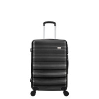 爱登堡(Edenbo)商务旅行拉杆箱20寸 登机箱F968-5黑色
