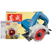 东成石材切割机Z1E-FF05-110云石机大功率斜切45度大理石墙体开槽手提式木工木材电圆锯