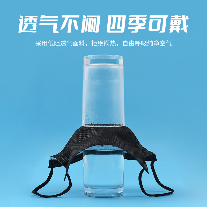 医用外科口罩医生专用一次性医疗夏季透气三层口罩单独立包装-黑色独立pe装1000只