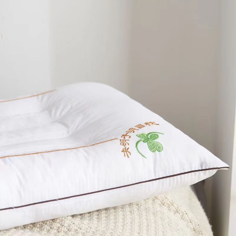 安琪尔家纺决明子颈椎枕芯48*74个高清大图