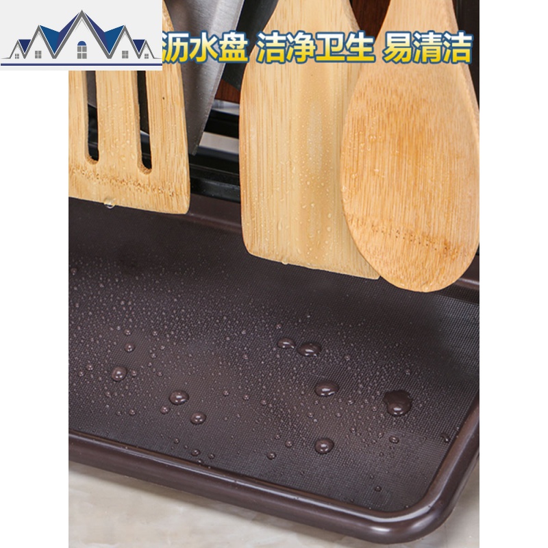 刀具收纳架插放菜刀架案板砧板架刀架厨房用品多功能置物架子落地 三维工匠高清大图