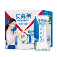 【中粮我买网】伊利安慕希希腊风味酸奶205g*12/箱（原味）