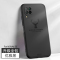 [送钢化膜]高铭宣华为nova6手机壳nova6se镜头全包液态硅胶保护套防摔男女款5 nova6se-[麋鹿版]优雅黑