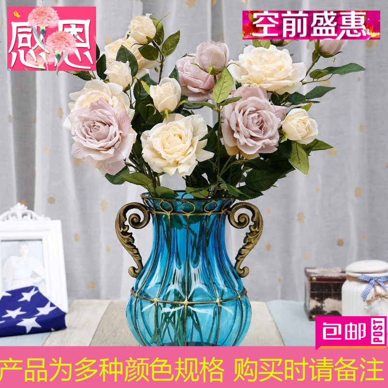 Hazy Beauty花瓶 花艺欧式创意花瓶装饰品摆件现代简约客厅透明插花玻璃花瓶结婚礼物 价格图片品牌报价 苏宁易购兰佳玉生活日用专营店