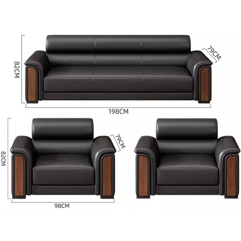 豫龙都办公沙发3+1+1套高清大图