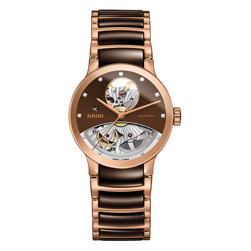 雷达 Rado CENTRIX 晶萃系列 R30248712 机械 女款 瑞士雷达手表