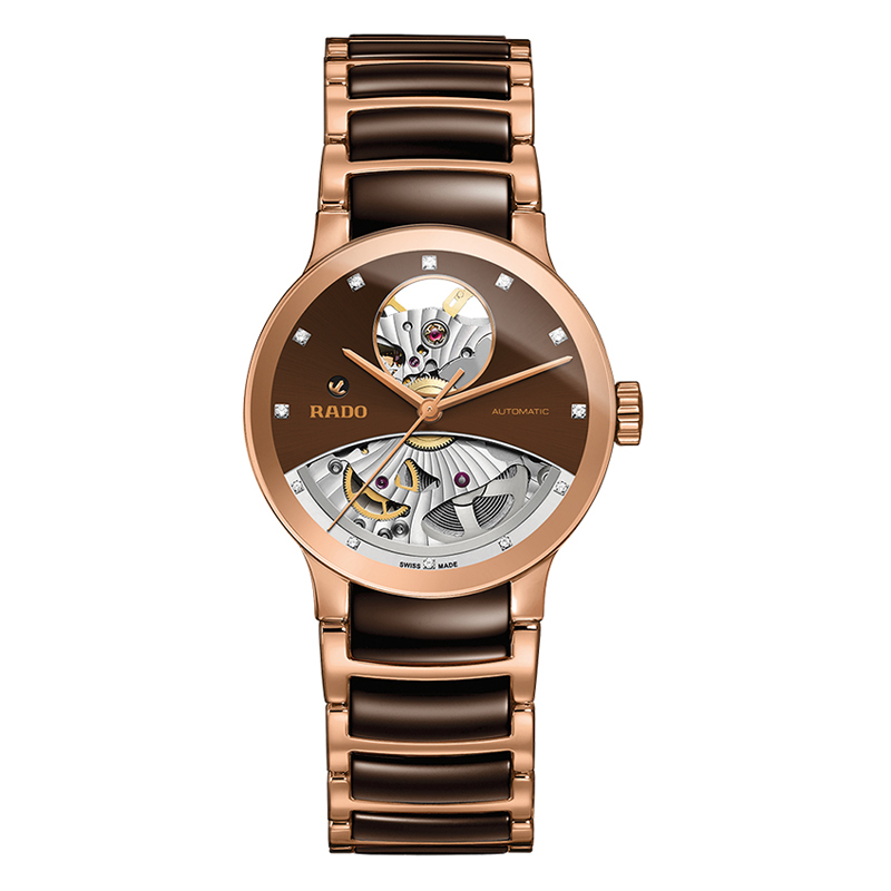 雷达 Rado CENTRIX 晶萃系列 R30248712 机械 女款 瑞士雷达手表