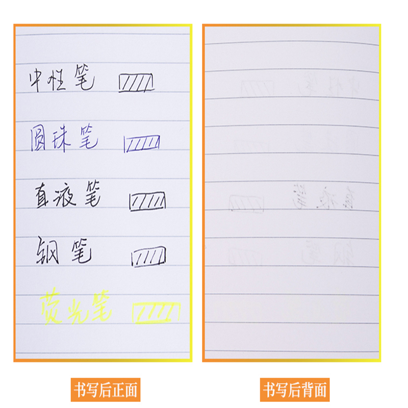 得力(deli)加厚软面抄本子记事本文具练习本 7660/A4/100页/5本装