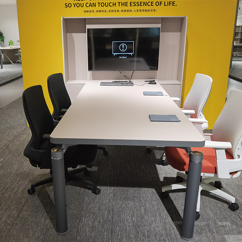 爱得帮 多媒体会议桌 2400*1600*1600mm 张高清大图