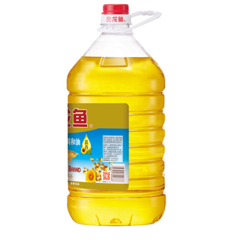 金龙鱼食用植物调和油 清香 5L