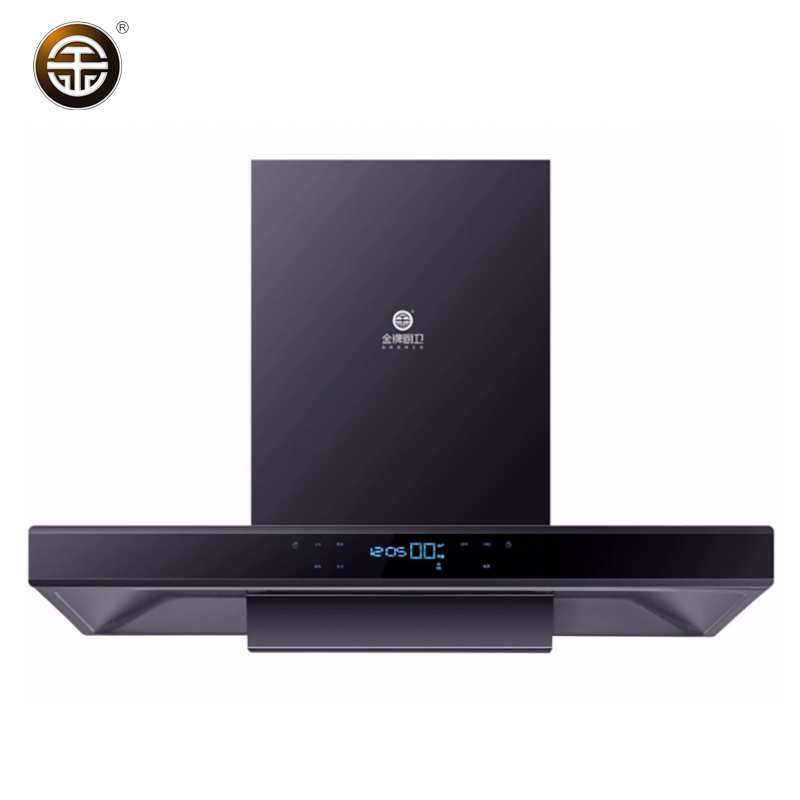 金牌世厨卫电器智能家用吸油烟机jp9092大吸力厨房抽油烟机视频