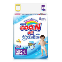 大王(GOO.N® )环贴式纸尿裤 维E系列 加大号(XL号)21片(12kg-17kg)