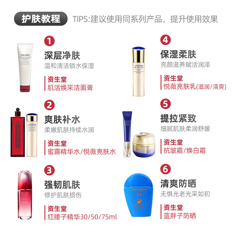 资生堂红腰子精华30ml瓶新红妍肌活精华露