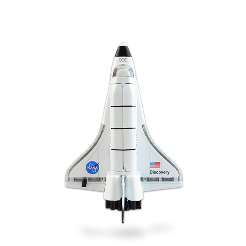 彩珀哥伦比亚穿梭机声光回力航天飞机儿童玩具模型高清大图