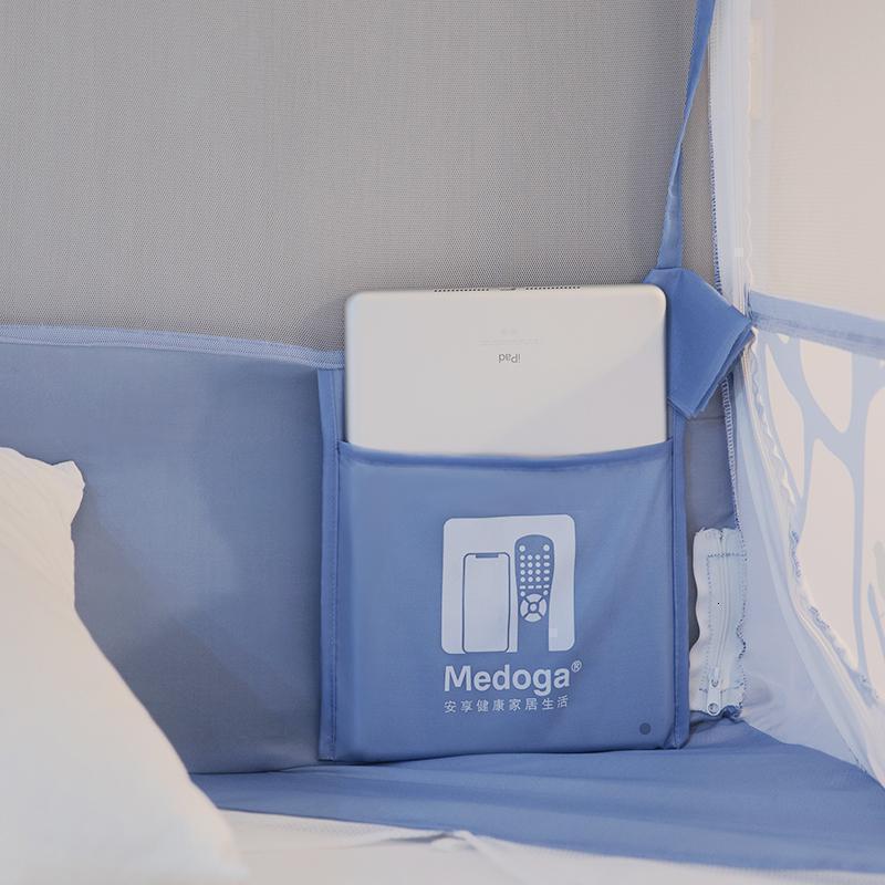 美帮汇拉链三开蚊帐支架防摔加密加厚夏季1.5/1.8m/2米/2.2家用