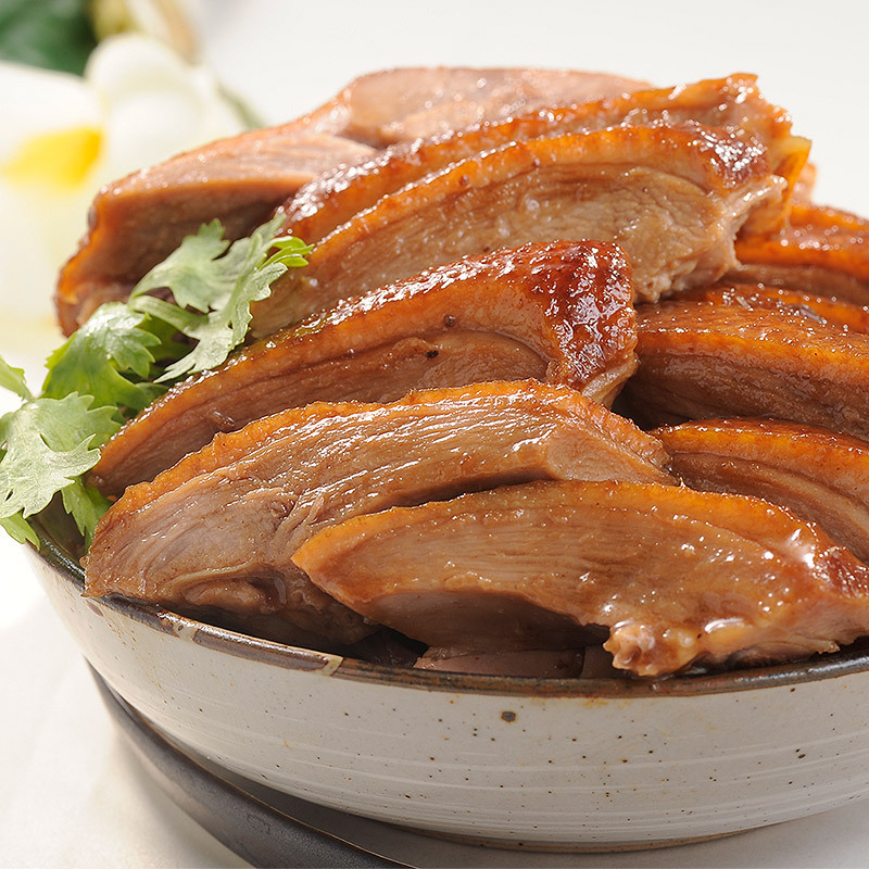 桂花鸭 春江晓景系列盐水鸭490g半只 正宗南京特产 卤味熟食 鸭肉零食 冷盘下酒菜