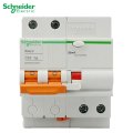 施耐德电气（Schneider Electric）E9系列 断路器 家用空开 2P带漏电保护双进双出 双匹双极 家用总闸 2P 25A带漏电保护断路器