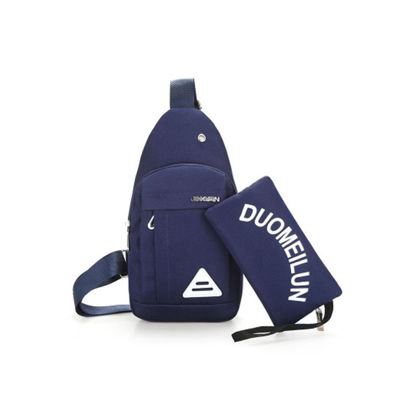 派尼美特胸包女士胸前背包斜挎小包简约防水运动韩版潮休闲斜跨女包