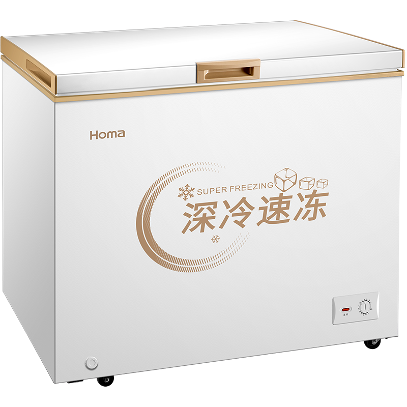 奥马(Homa) BC/BD-202MF 202升变温冷柜 一级能效 冷藏冷冻节能轻音家用卧式小冷柜