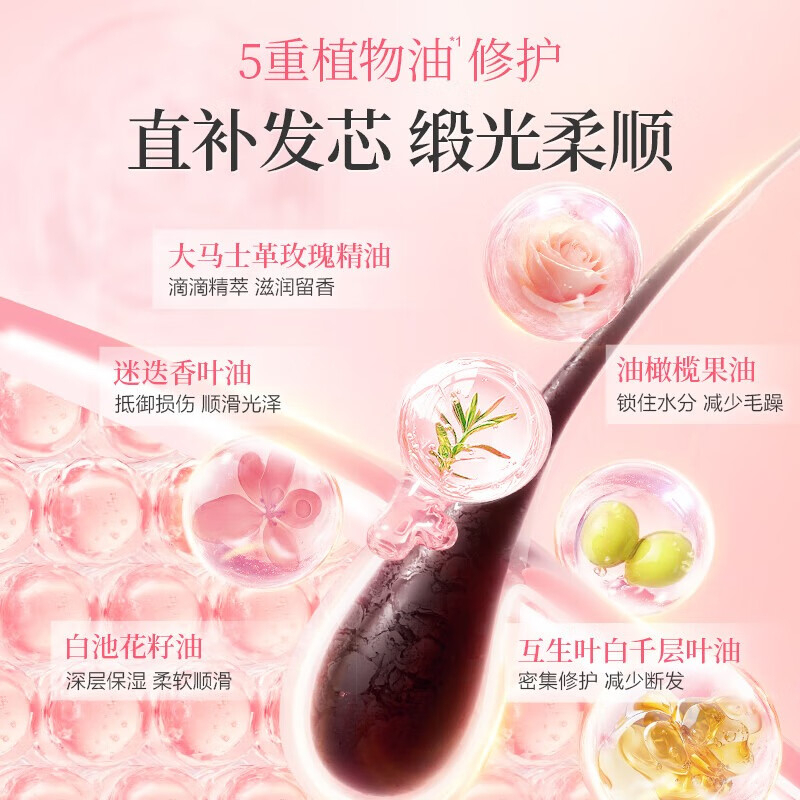 阿道夫 精油香护理专研精油焗润发膜 (免蒸型)500g (1*24) YGQC高清大图