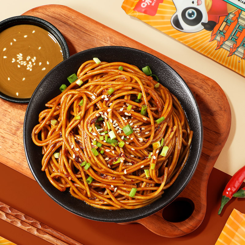 味滋源热干面153g*5袋装武汉风味热干面速食早晚餐食品夜宵方便面