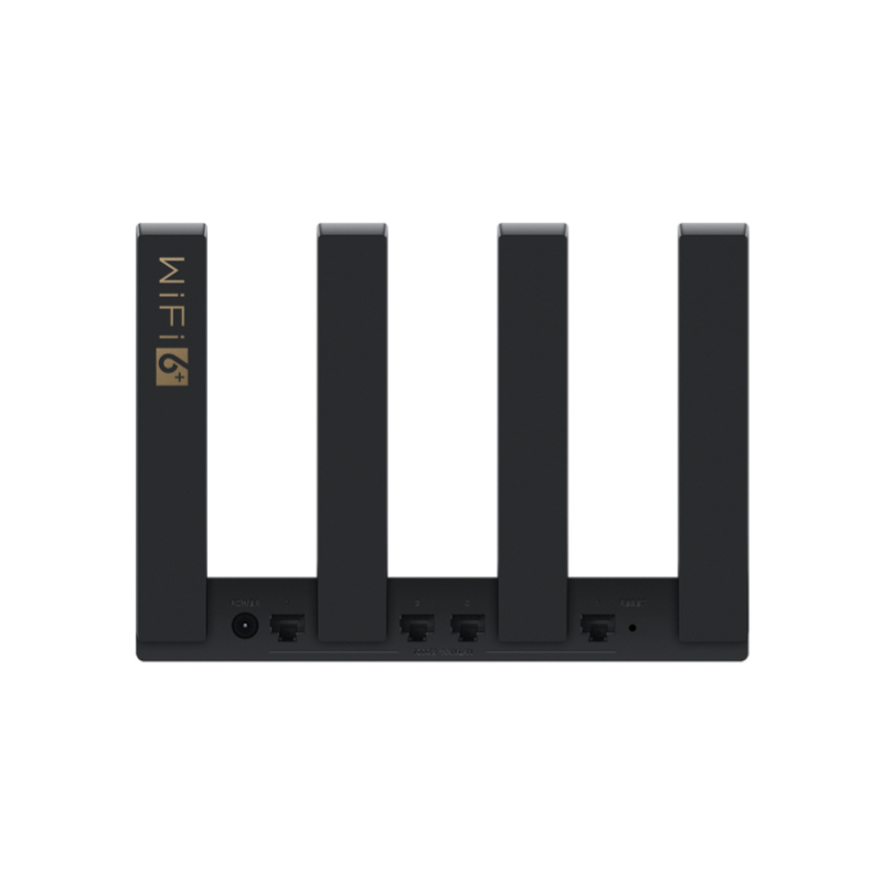 华为HUAWEI AX3 Pro 黑 千兆路由器 wifi6+全千兆端口家用无线WiFi高速穿墙双频光纤大户型智能5G路由