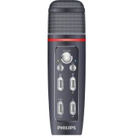 飞利浦(Philips)VTR5160多功能麦克风全民k歌唱吧喊麦声卡语音转文本录音 粉色