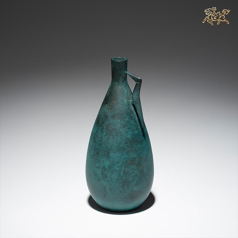 美帮汇全铜摆件《高冈铜器之鸟耳利久》 家居饰品 花瓶高清大图