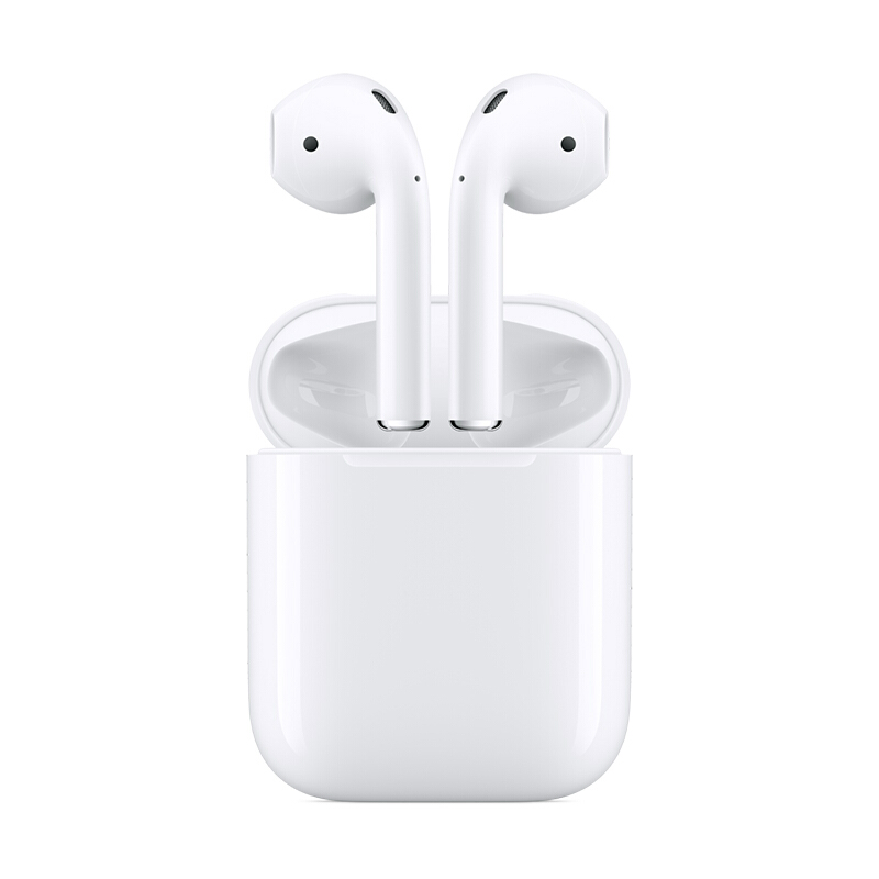 Apple(苹果) AirPods 配充电盒 Apple蓝牙耳机 适用iPhone/iPad/Apple Watch
