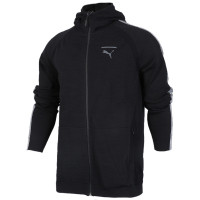 Puma/彪马 男装evoKNIT FZ运动服休闲连帽夹克外套|573367-01-06