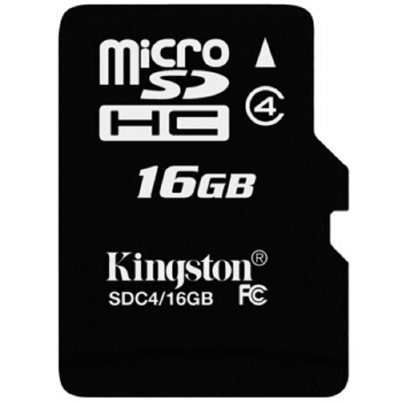 金士顿(Kingston)内存卡 TF(Micro SD) 16GB Class4 手机行车记录仪存储卡 基础版