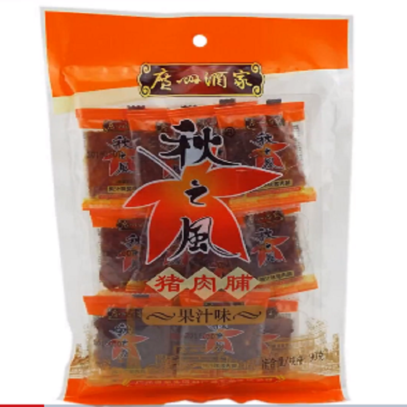 秋之风猪肉脯( 果汁味 ) 90g