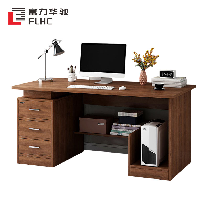 富力华驰 办公桌 140*60*75cm张高清大图