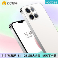koobee/酷比M20Pro 6GB+128GB 太空黑 大内存全面屏智能手机曲面千百元超薄大屏备用4G游戏安卓学生价正品老年人
