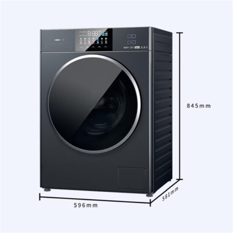 松下(panasonic)10公斤洗烘一体机xqg100-eg186彩屏 智能投放 高温