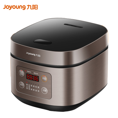 九阳(Joyoung)电饭煲F-40FZ820 金属机身 24小时预约功能 不粘内胆一键快煮 底盘加热4L电饭锅