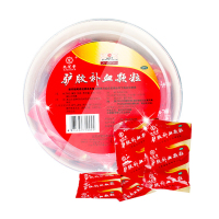 [送红糖姜枣茶]九芝堂 驴胶补血颗粒30袋 冲剂粿粒调经气血两虚补气益气养血