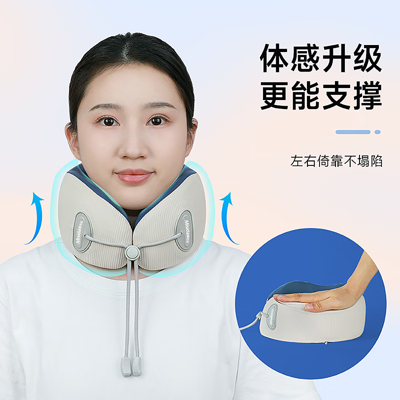 美仕达(Misida)按摩器健康养生礼盒套装礼品公司实用 奖品 商务礼品 伴手礼 N1旅行枕+充电宝[66W]+雨伞高清大图