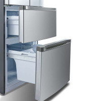 【优惠品】美的（Midea）BCD-318WTPZM(E) 318升 多门冰箱 变频节能 智能操控 风冷无霜 铂金净味