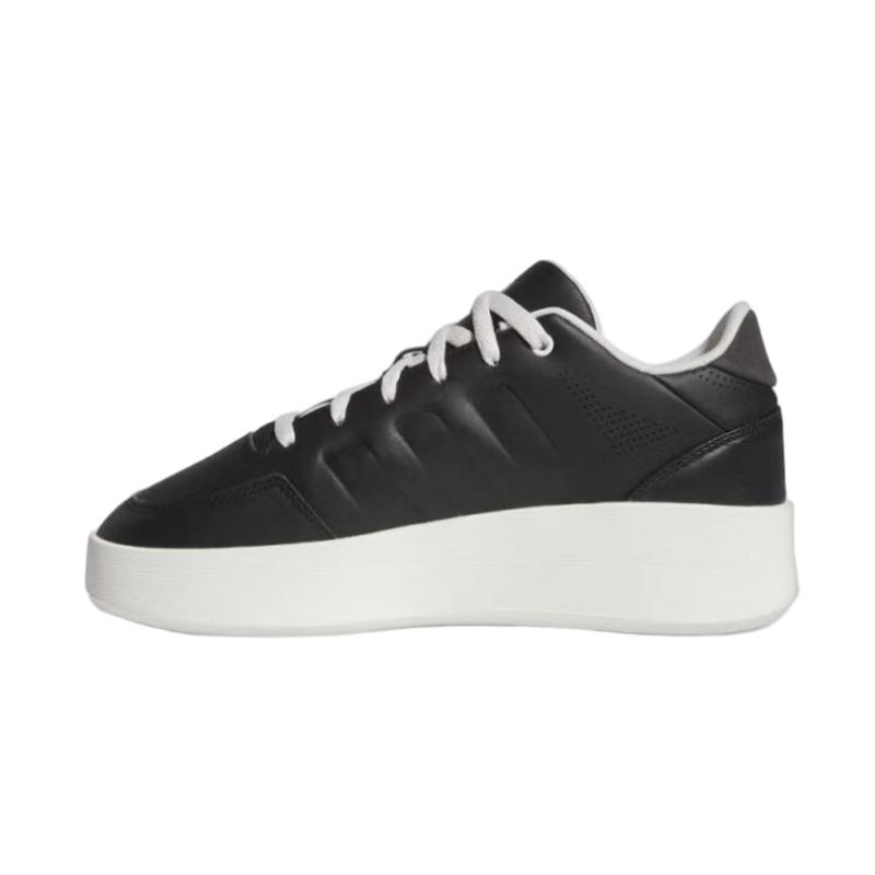 阿迪达斯adidas三叶草篮球鞋板鞋男女新款一号黑-碳黑-白高清大图