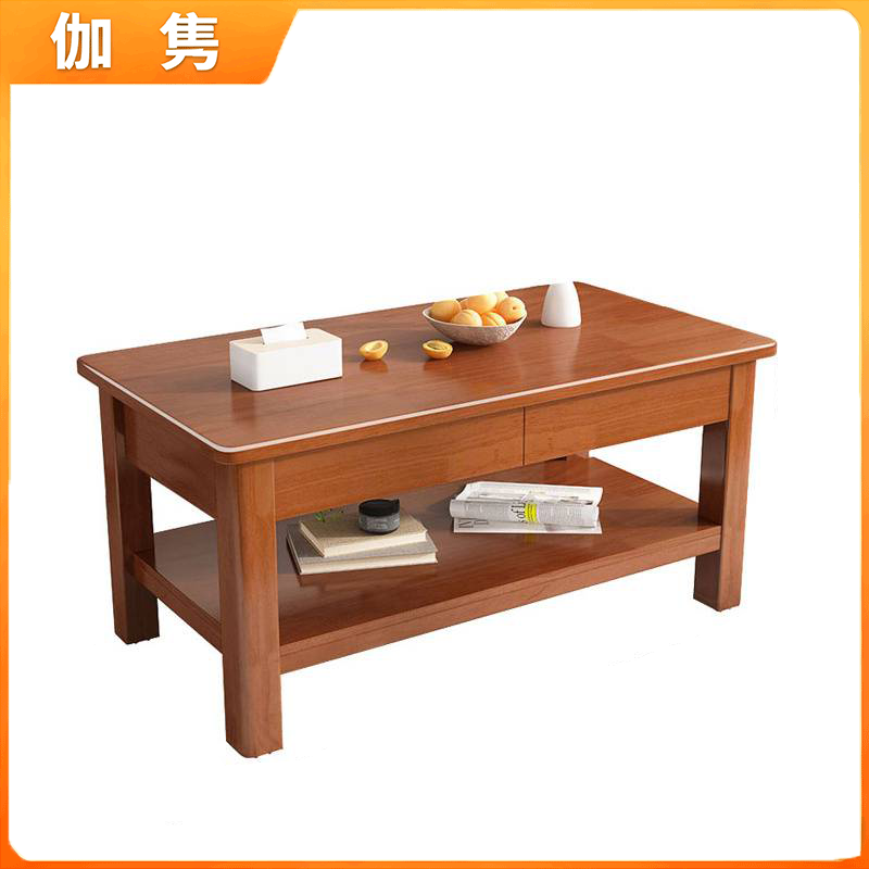 伽隽 实木茶几 100*60*50cm 张高清大图