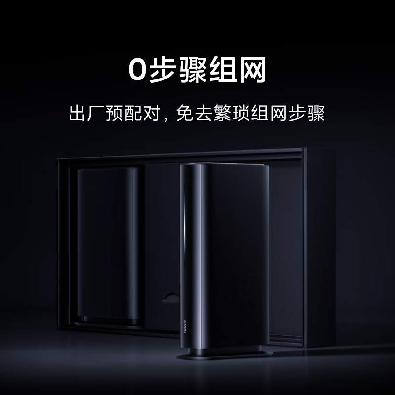 小米(MI) Xiaomi HomeWiFi WiFi6增强路由器两只装三频满血Mesh全屋WIFI Xiaomi高清大图