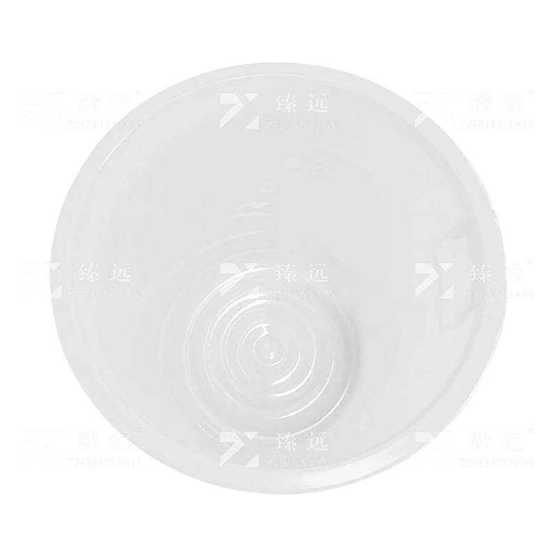 臻远 ZY-YXT-07圆形大号垃圾桶餐厨商用桶带盖垃圾环卫桶 加厚160L白色高清大图