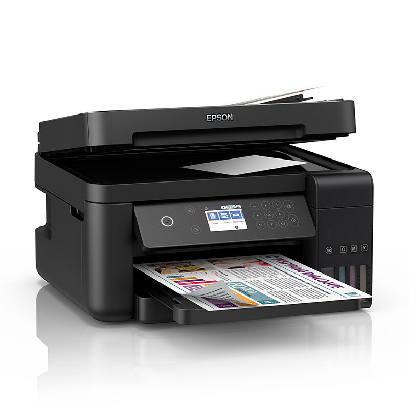 爱普生(EPSON)L6178 商务办公高效传输 彩色墨仓式 无线WIFI一体机连供 打印 复印 扫描打印机