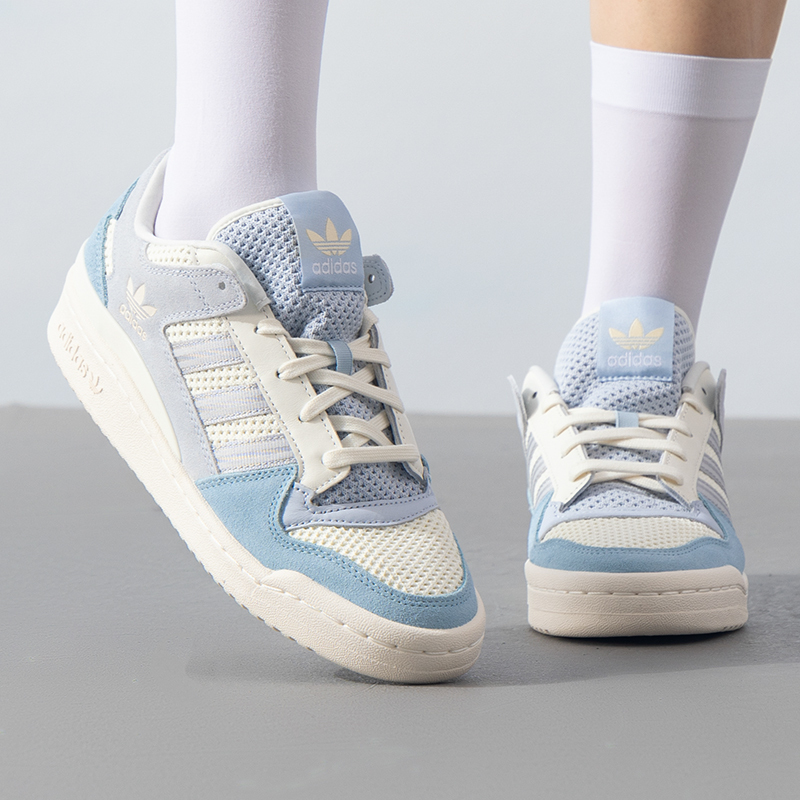 Adidas阿迪达斯女子新款低帮透气耐磨轻便板鞋舒适运动休闲鞋JP5892 ZP