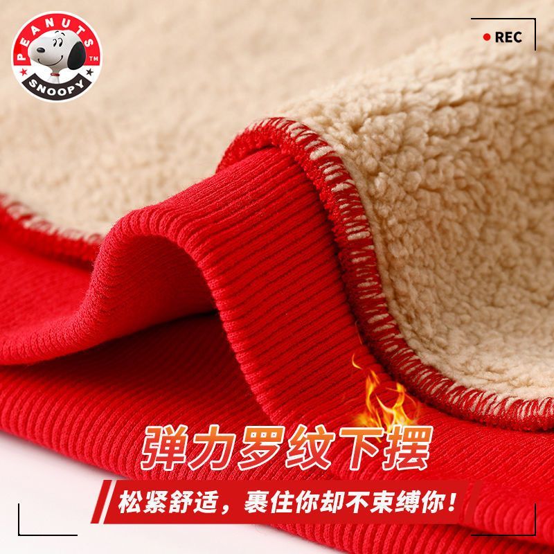 童装儿童卫衣加绒保暖冬季男女中大童羊羔绒连帽休闲针织上衣LJX